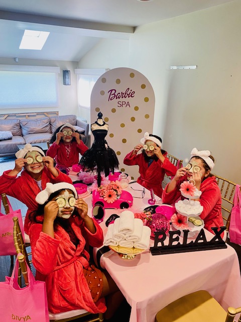Barbie spa party deals